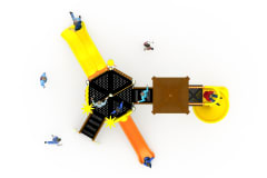 Orman Temalı Oyun Grubu C-300 PRK-304 | Temalı Metal Oyun Grupları | Erse Kent Mobilyaları